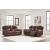 Next Move Leather Power Reclining Living Room Set with Adjustable Headrest