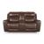 Next Move Leather Power Reclining Living Room Set with Adjustable Headrest