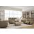 Glencroft Leather Power Reclining Loveseat w/Console & Adjustable Headrests