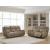 Glencroft Leather Power Reclining Sofa w/Adjustable Headrests