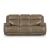 Glencroft Leather Power Reclining Sofa w/Adjustable Headrests