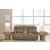 Glencroft Leather Power Reclining Living Set