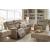 Glencroft Leather Power Reclining Sofa w/Adjustable Headrests