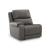 5Z-Pittson Leather 3-Piece Modular Power Reclining Loveseat with Console