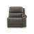 5Z-Pittson Leather 3-Piece Modular Power Reclining Loveseat with Console