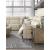 Double Deal 5-Piece L-Shaped Leather Power Reclining Sectional