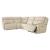 Double Deal 5-Piece L-Shaped Leather Power Reclining Sectional w/Console