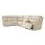 Double Deal 5-Piece L-Shaped Leather Power Reclining Sectional