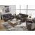 Boxmere Leather/PVC Power Reclining Living Room Set