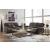 Boxmere Leather/PVC Power Reclining Loveseat w/Console