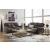 Boxmere Leather/PVC Power Reclining Loveseat w/Console