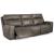 Game Plan Leather Power Reclining Sofa