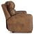 WRS Game Plan Leather Power Reclining Loveseat