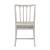 Slat Back Fabric/Wood Side Chair