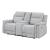 U1797 Fabric Console Reclining Loveseat
