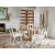 Sonora Fabric/Wood Arm Chair