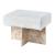 Riviera Fabric Bunching Bench