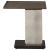 Lucia Wood/Stone Side Table