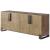 Riviera Wood/Metal Credenza w/4 Doors