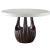 Carmel Wood Round Dining Table