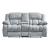 U250 Fabric Console Reclining Loveseat