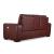 Alessandro Leather Power Reclining Loveseat w/Console