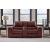Alessandro Leather Power Reclining Loveseat w/Console