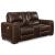 Alessandro Leather Power Reclining Loveseat w/Console