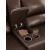 Alessandro Leather Power Reclining Loveseat w/Console