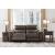 Salvatore 2-Piece Leather Power Reclining Sectional Loveseat