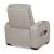 Boyington Leather Power Reclining Chair w/Ambient Blue LED Lighting