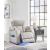 Boyington Leather Power Reclining Living Room Set w/Ambient Blue LED Lighting