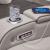 Boyington Leather Power Reclining Sofa w/Ambient Blue LED Lighting