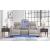 Boyington Leather Power Reclining Living Room Set w/Ambient Blue LED Lighting