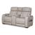 Boyington Leather Power Reclining Loveseat w/Ambient Blue LED Lighting