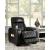 Boyington Leather Power Reclining Chair w/Ambient Blue LED Lighting