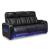 Boyington Leather Power Reclining Sofa w/Ambient Blue LED Lighting