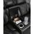 Boyington Leather Power Reclining Loveseat w/Ambient Blue LED Lighting