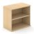 Uni Plus Office Bookcase w/Height Adj. Shelf