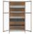 Canseco Wood/Glass Display Cabinet w/2 Doors