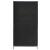 Canseco Wood/Glass Display Cabinet w/2 Doors