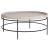 Coalesce Wood/Metal Round Coffee Table