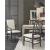 Coalesce Fabric/Wood Upholstered Arm Chair