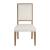 Upholstered Fabric/Wood Dining Chair