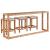 Sandbar Rattan/Stone Console Table w/3 Stools