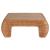 Havasu Stone/Rattan Square Coffee Table