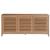 Weekender Wood TV Entertainment Credenza Stand w/3 Doors