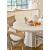 Mackinaw Wood Round Dining Table