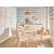 Longboat Fabric/Wood Dining Chair