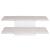 St. Kitts Wood/Acrylic Rectangular Coffee Table